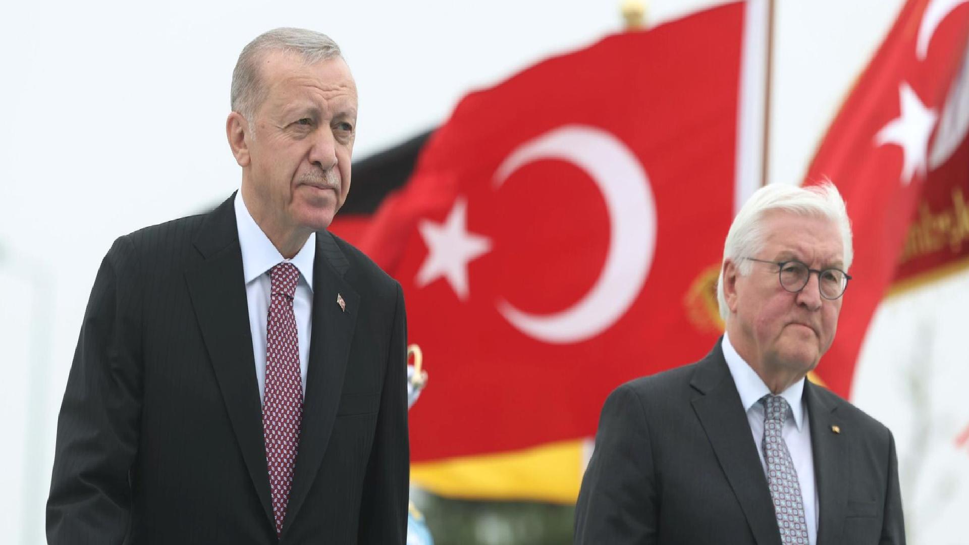 Cumhurbaşkanı Erdoğan, Almanya Cumhurbaşkanı Steinmeier görüşmesi: ‘Bölgesel savaş Avrupa’yı da zayıflatmaya başladı’