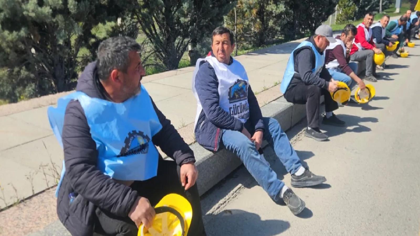 Doruk Madencilik işçileri ile polis anlaştı: Bir grup madenci, polis araçlarıyla Enerji Bakanlığı önüne götürülecek