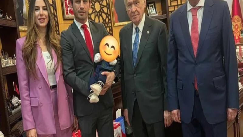 Eski Keçiören Belediye Başkanı Turgut Altınok’tan Bahçeli’ye ziyaret