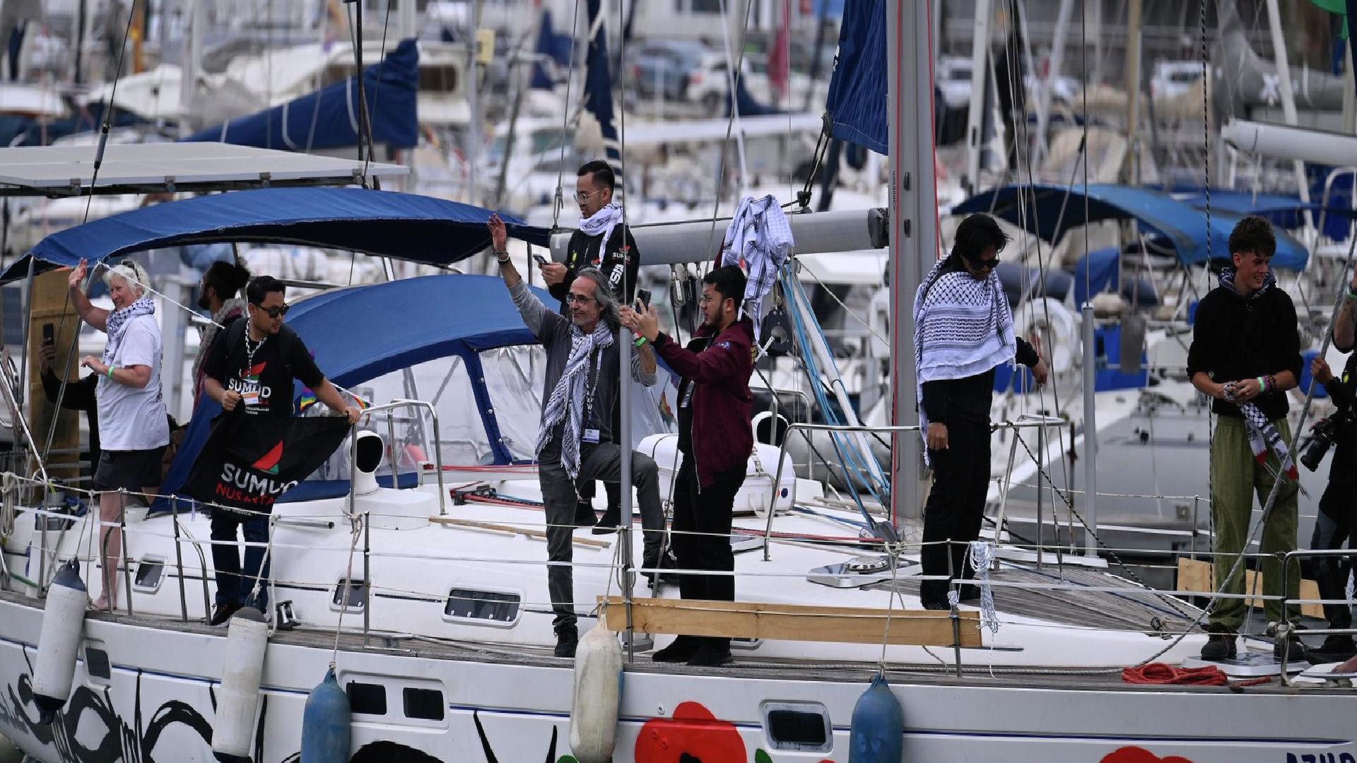 Küresel Sumud Filosu İtalya’ya ulaştı: Gazze için ikinci yolculuk hazırlığı