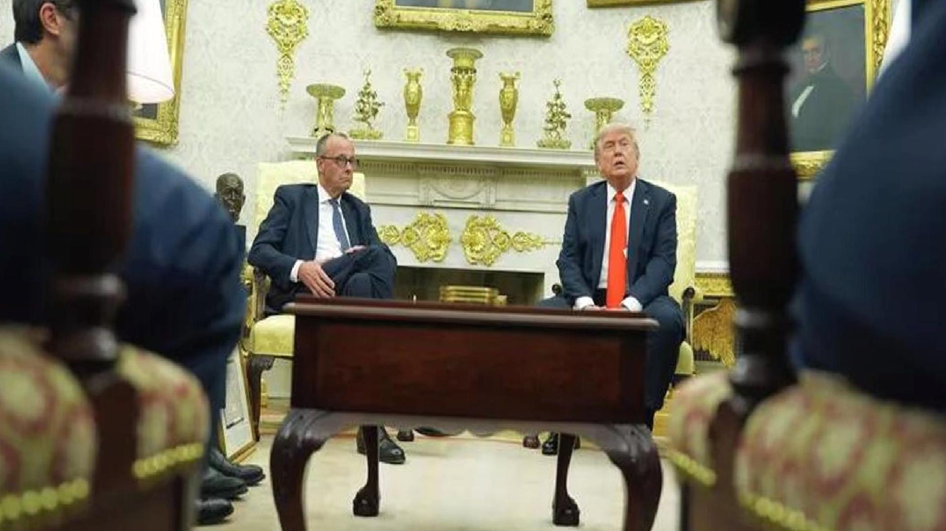 ‘Merz ve Trump, NATO’nun geleceğini görüştü’