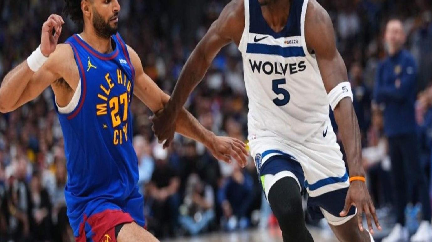 NBA play-off’larında Minnesota Timberwolves, Denver Nuggets karşısında seriyi 1-1’e getirdi