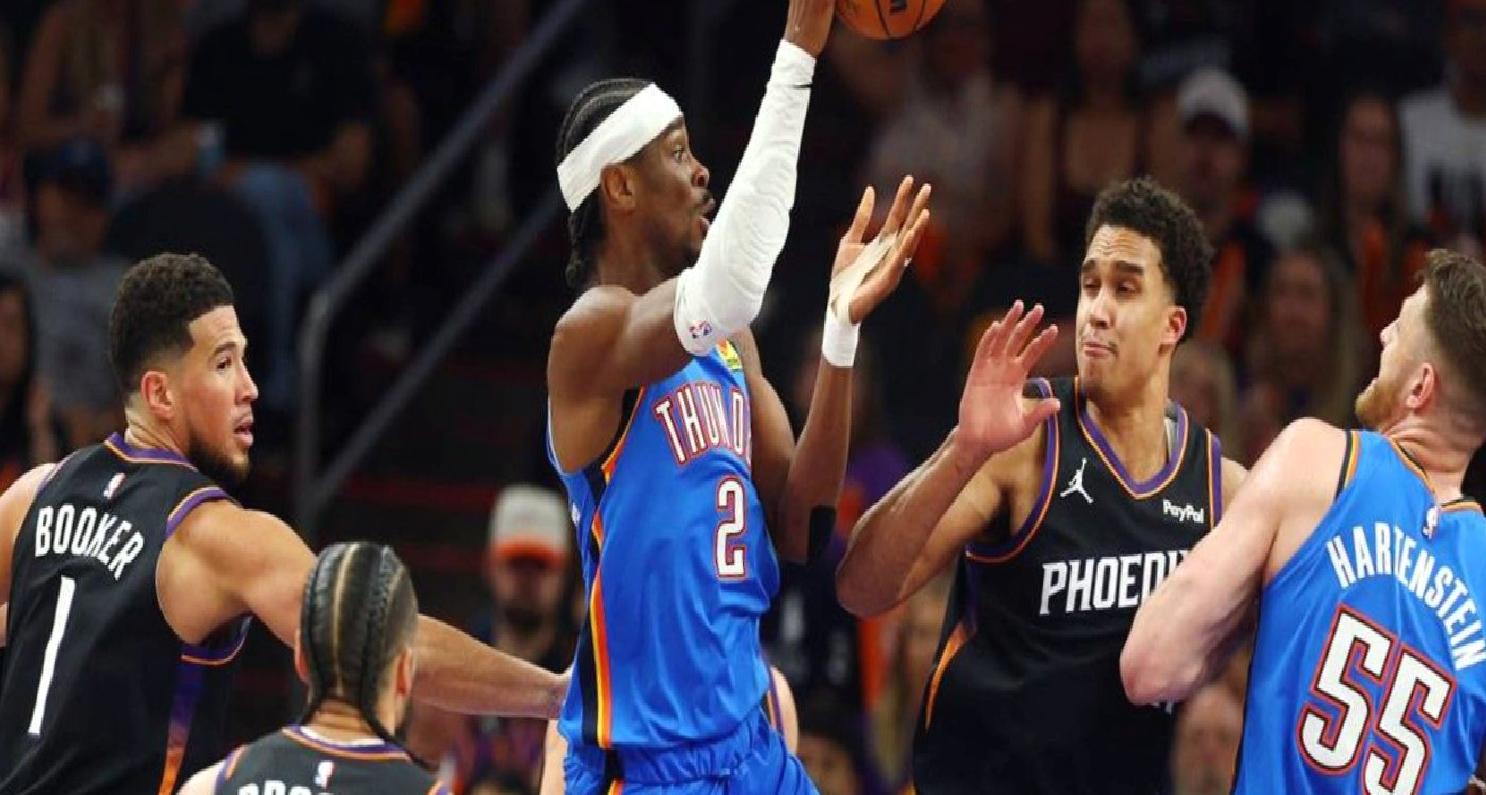NBA play-off’larında Suns’ı 4-0’la geçen Thunder konferans yarı finaline yükseldi