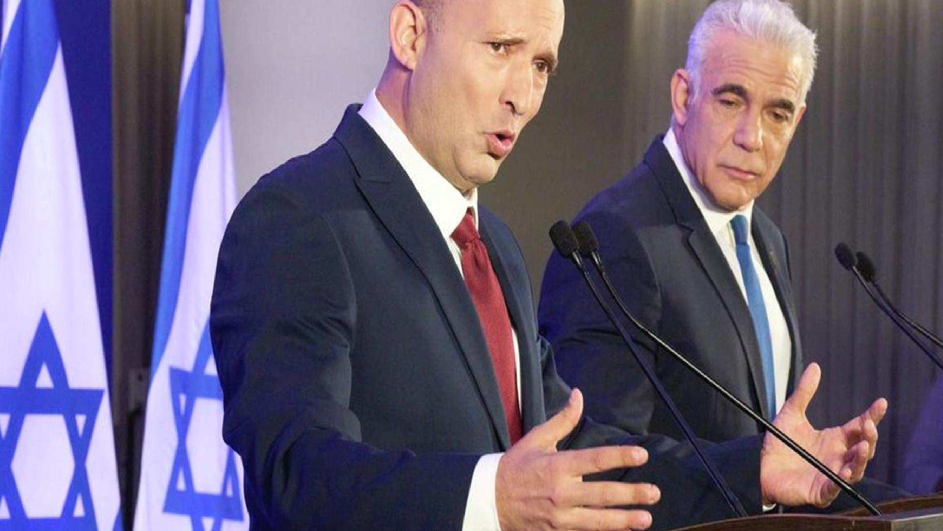 Netahyahu’ya karşı Bennett ve Lapid: Eski Başbakan ile ana muhalefet lideri seçime birlikte girecek
