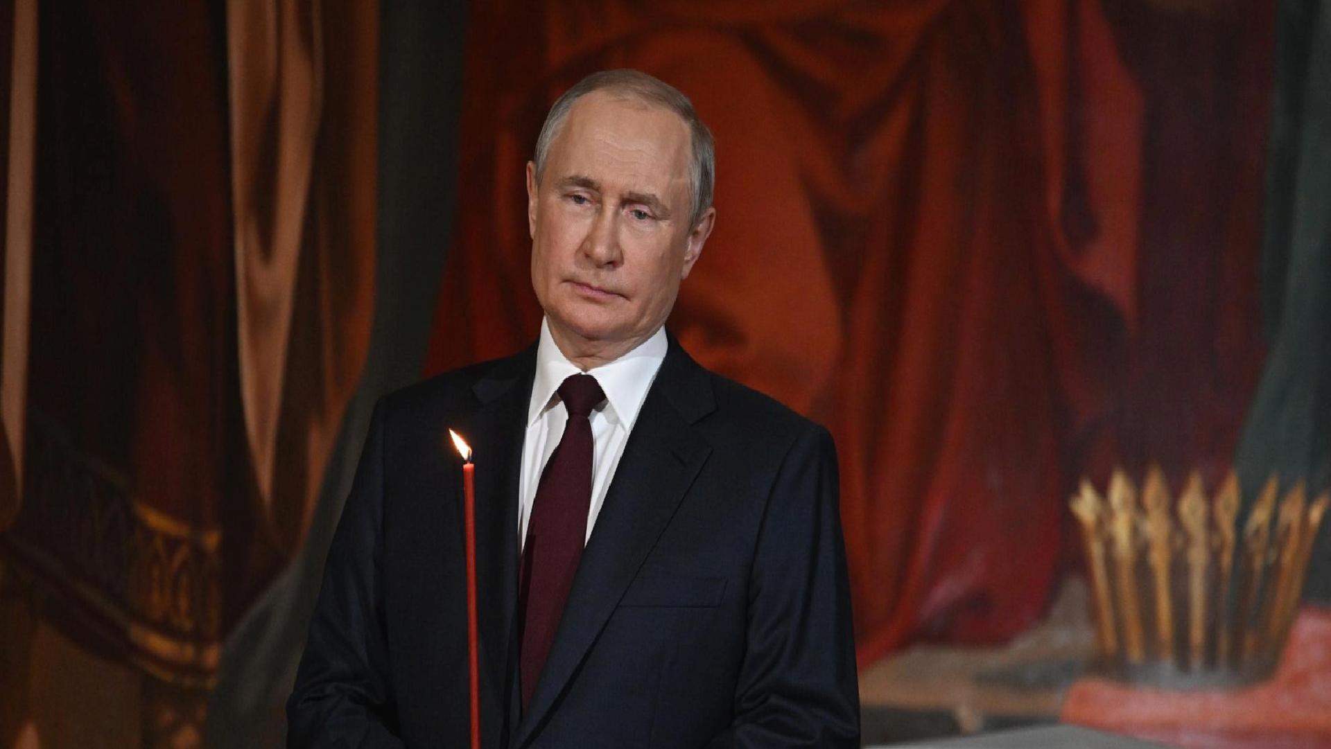 Putin, Rusların Paskalya Bayramı’nı kutladı