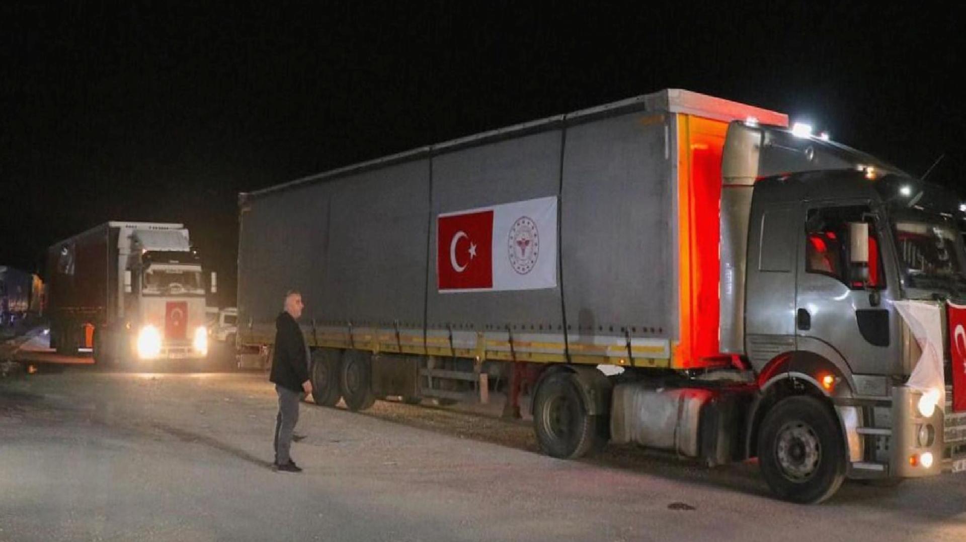 Türkiye’den İran’a destek: 6 tır yola çıkıyor