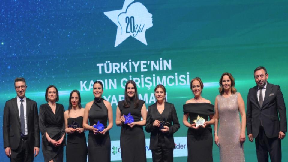 Türkiye’nin Kadın Girişimcisi Yarışması’nda ödüller sahiplerini buldu