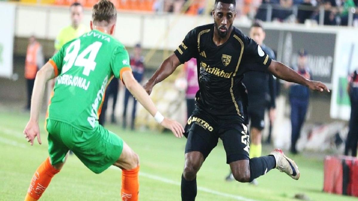 Alanyaspor, Kayserispor’u kümeye yolladı!