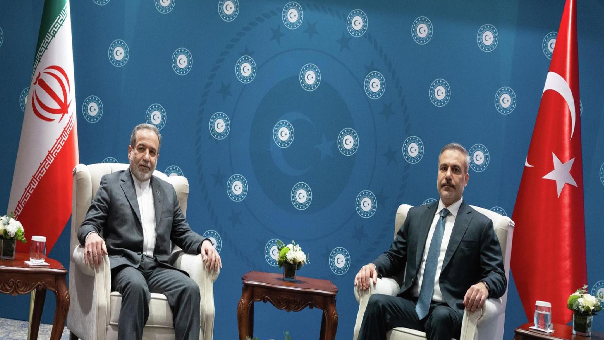 Bakan Fidan, İranlı mevkidaşı Arakçi’yle görüştü