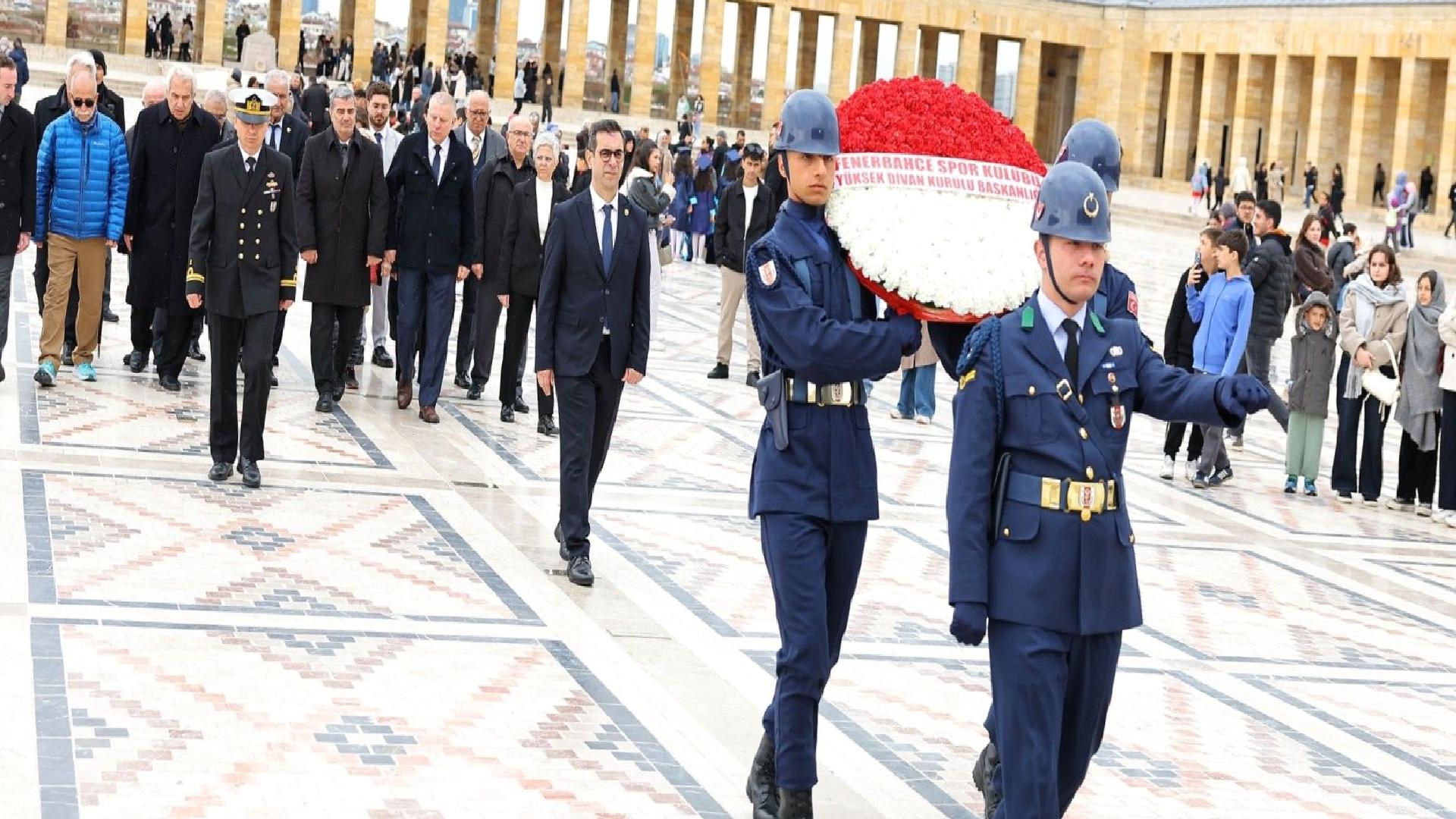 Fenerbahçe Divan Kurulu’ndan Anıtkabir’e ziyaret