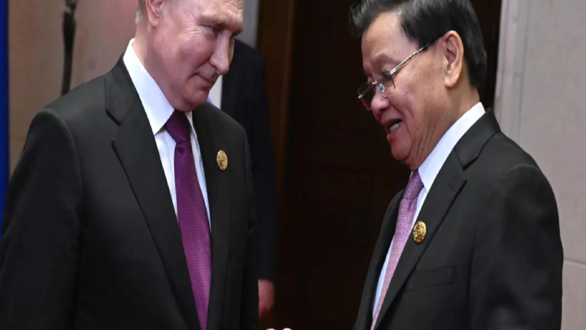 Putin: Rusya-Laos ticaret hacmi bir yılda ikiye katlandı