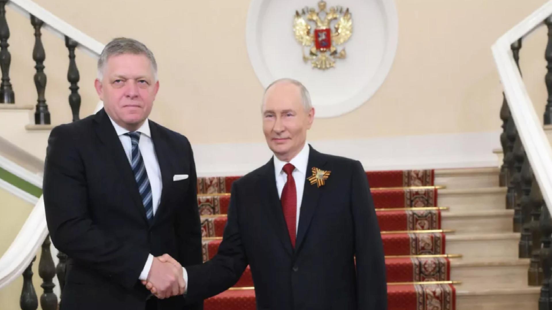 Putin, Slovakya Başbakanı Fico’yu Kremlin’de kabul etti