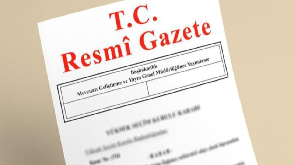 Resmi Gazete’de bugün (01.05.2026)