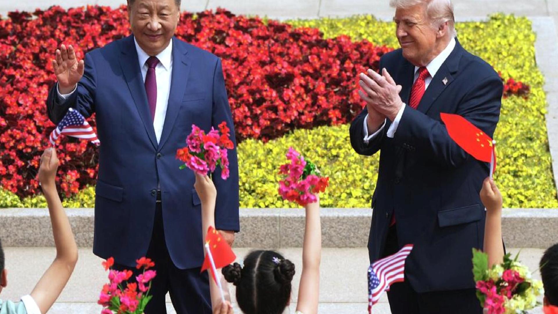 Trump Pekin’de: Resmi törende açıklama yapıldı