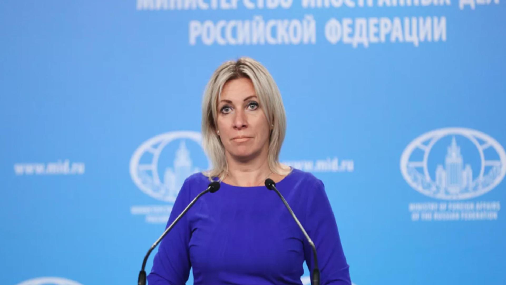 Zaharova: Rusya, Ukrayna’nın Rus gazetecilere karşı işlediği suçlara karşılık verilmesini talep edecek