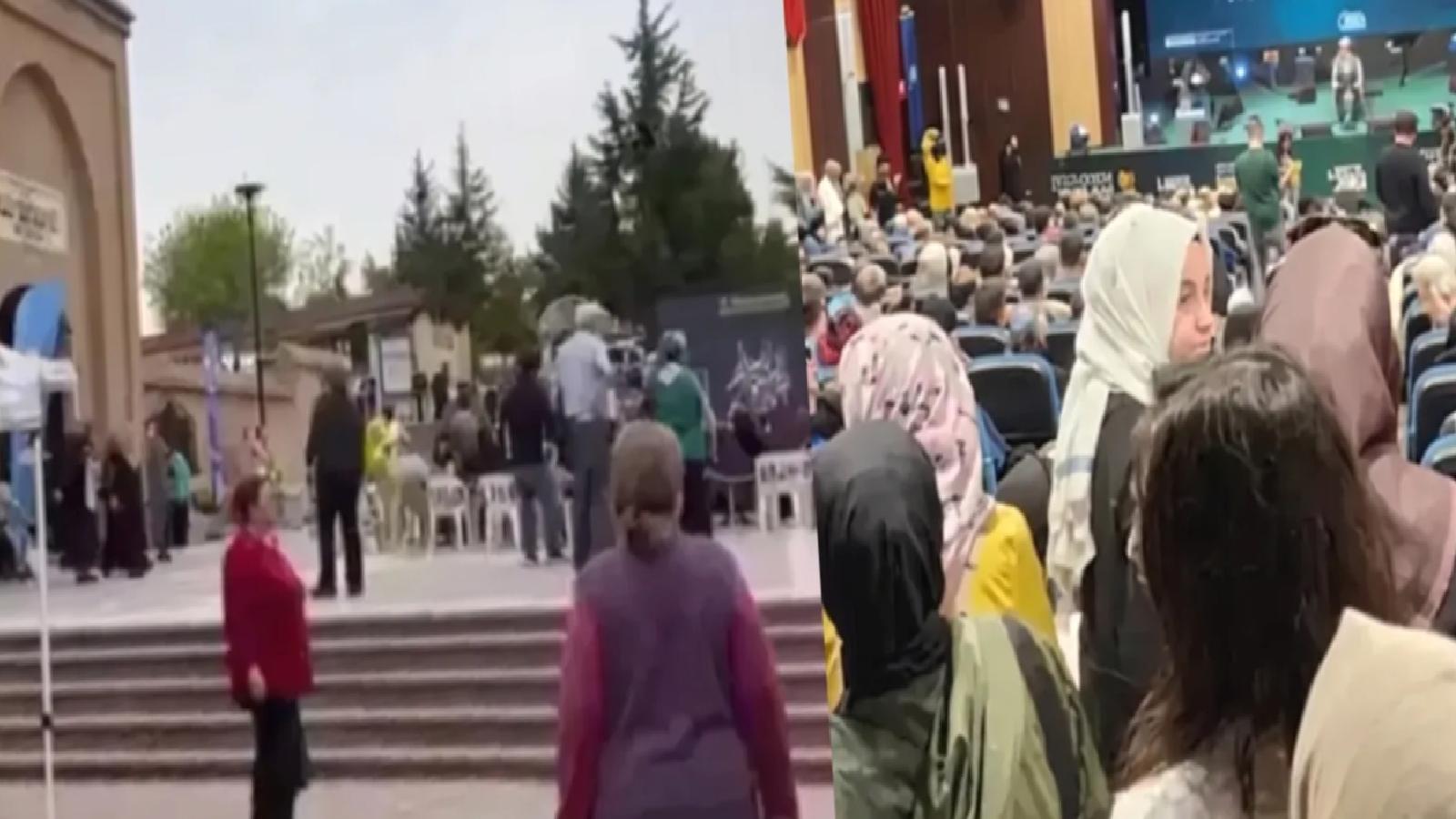Nakşibendilerin etkinliğinde Türk Bayrağı ve Atatürk resmi indirildi iddiasına takipsizlik
