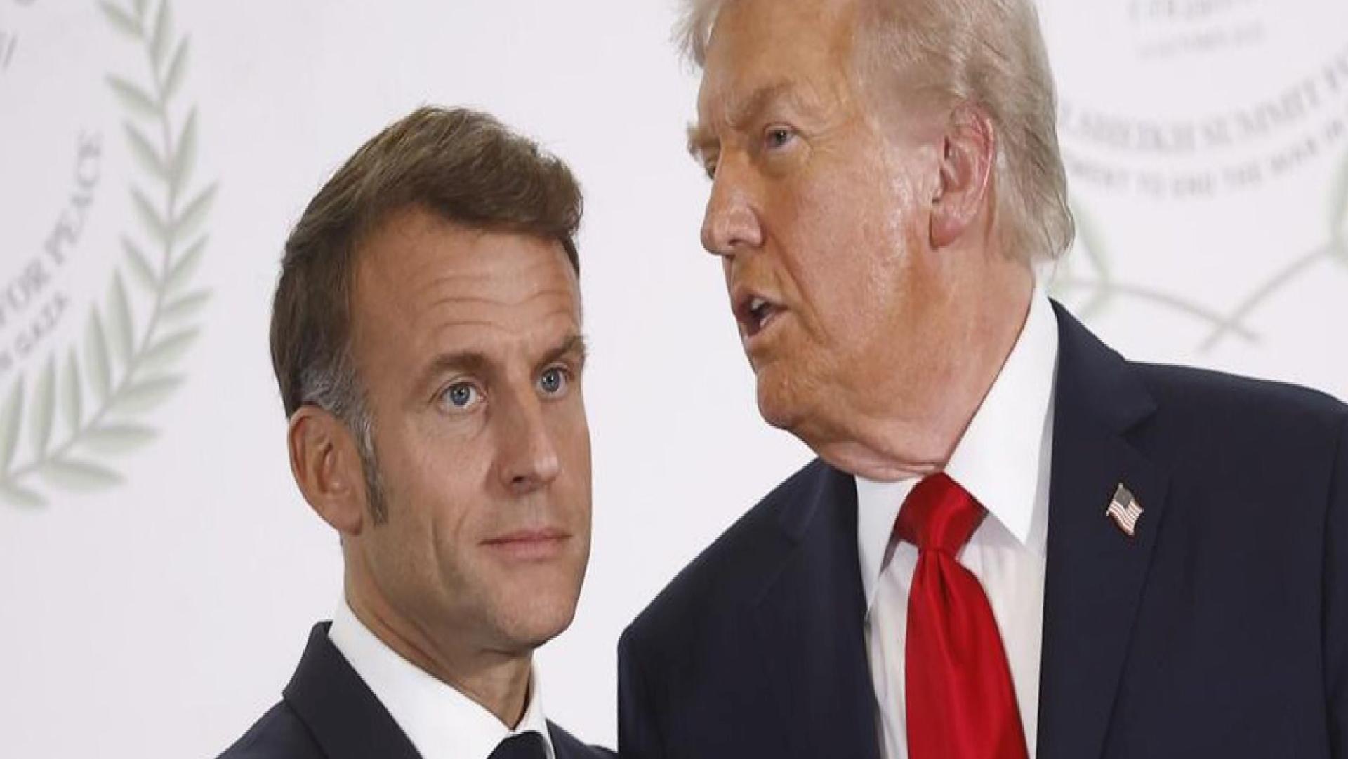 Trump, Fransa’yı yüzde 100 gümrük vergisiyle tehdit etmişti: ‘Trump ile ‘saygılı ama kararlı bir şekilde’ görüşeceğim’