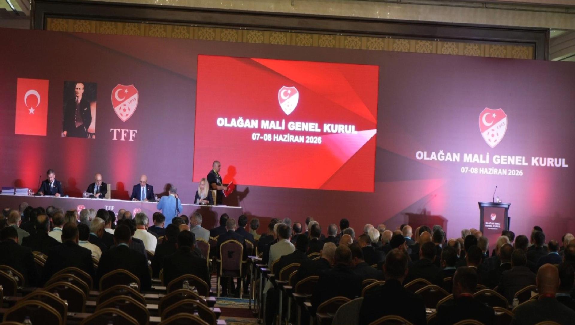 Türkiye Futbol Federasyonu Olağan Mali Genel Kurulu Ankara’da başladı