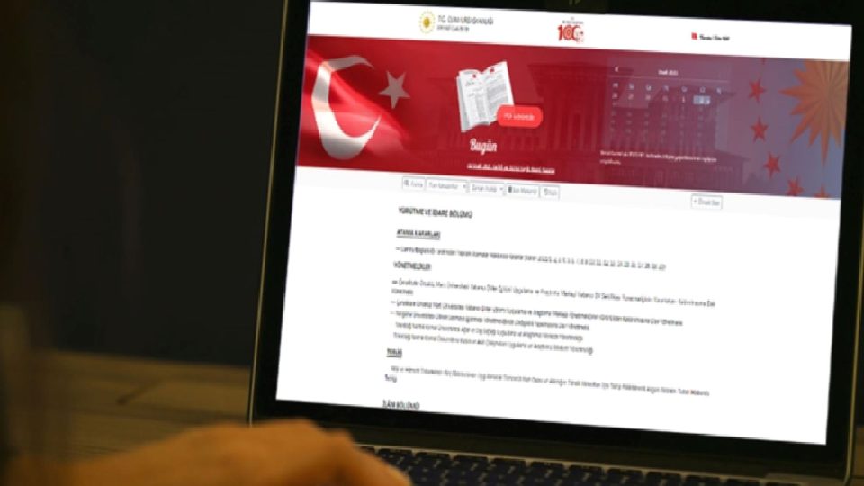 Resmi Gazete’de bugün (04.07.2026)