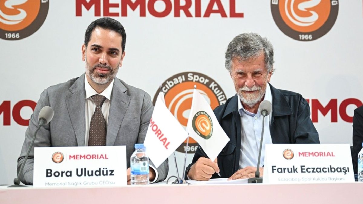 Eczacıbaşı Kulübü, Memorial Sağlık Grubu ile sponsorluk anlaşması imzaladı