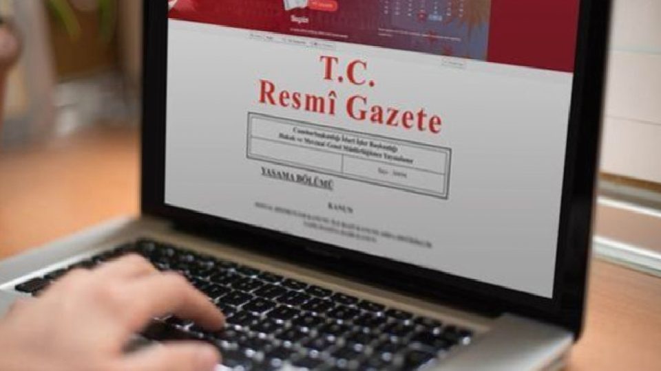 Resmi Gazete’de bugün (13.09.2026)