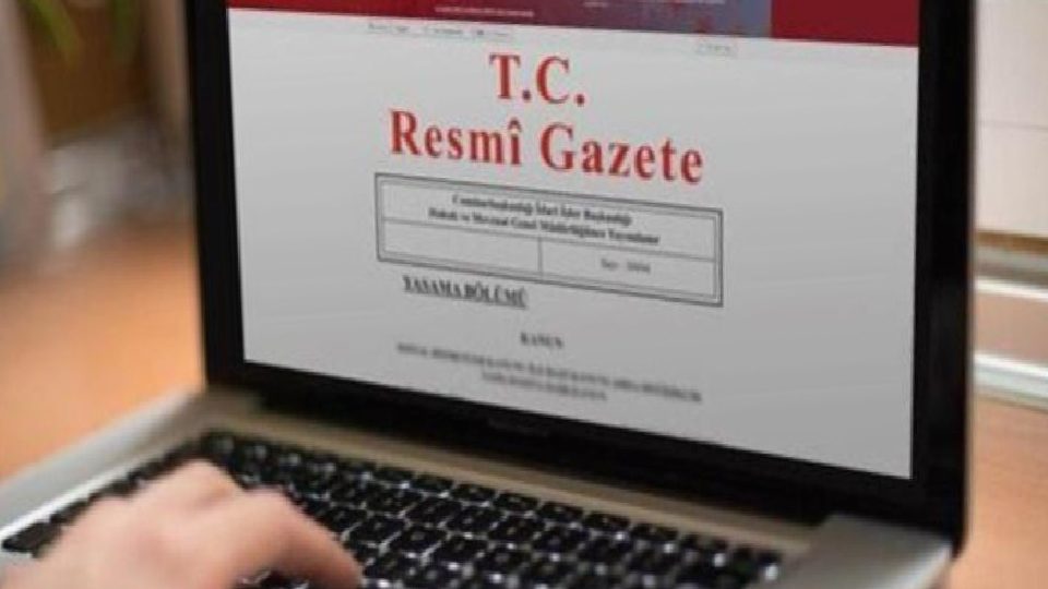 Resmi Gazete’de bugün (27.09.2026)