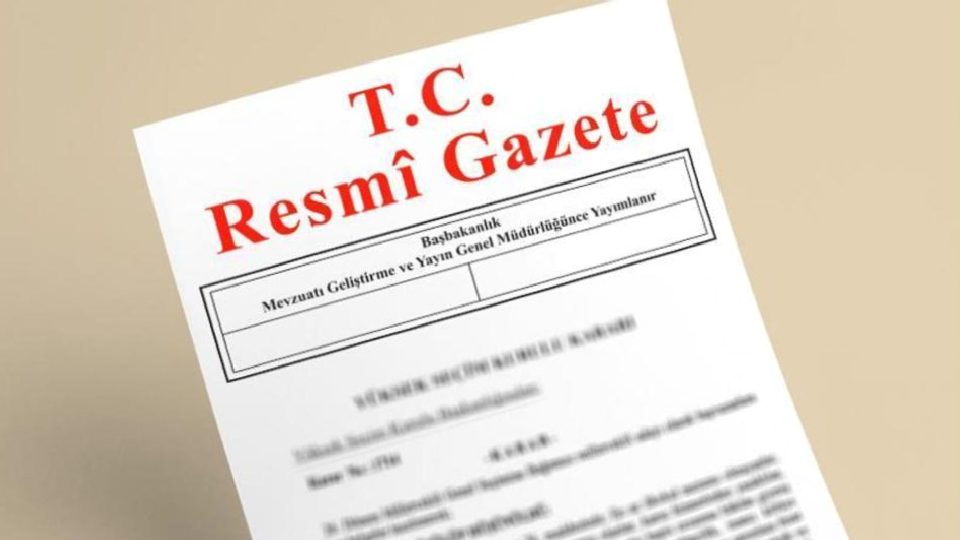 Resmi Gazete’de bugün (08.10.2026)